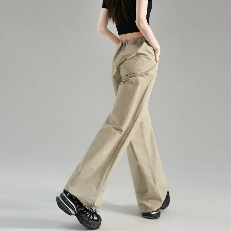 Tonlion Cargo Pants Women's Khaki-3