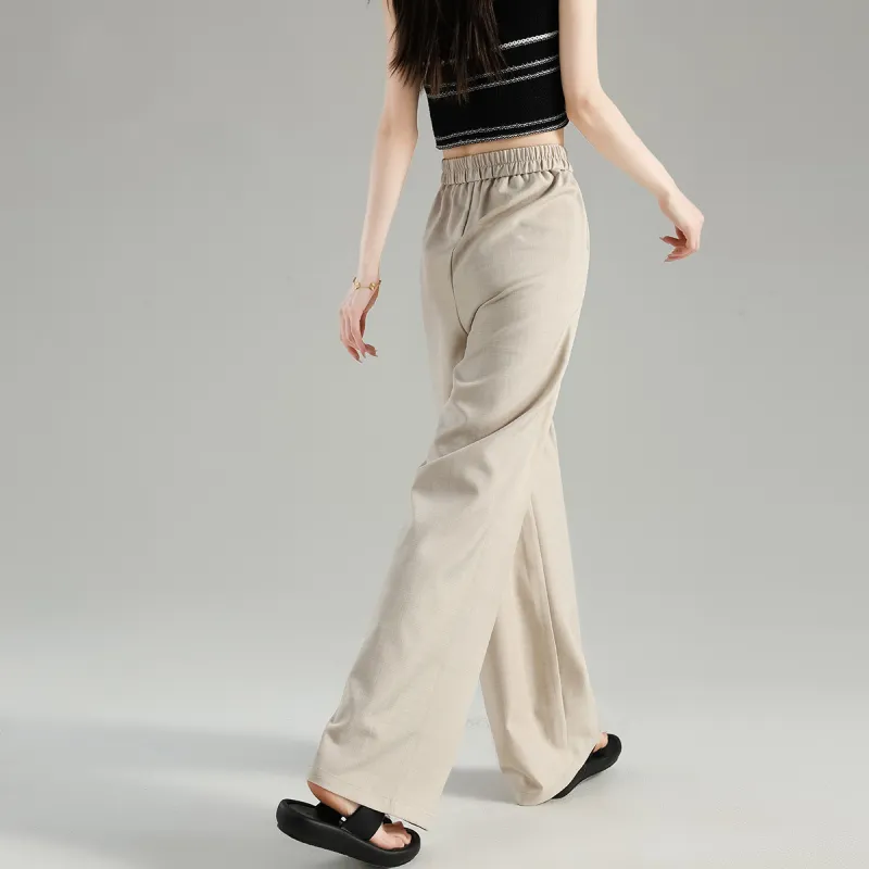 Tonlion Casual Pants Women's Linen-6