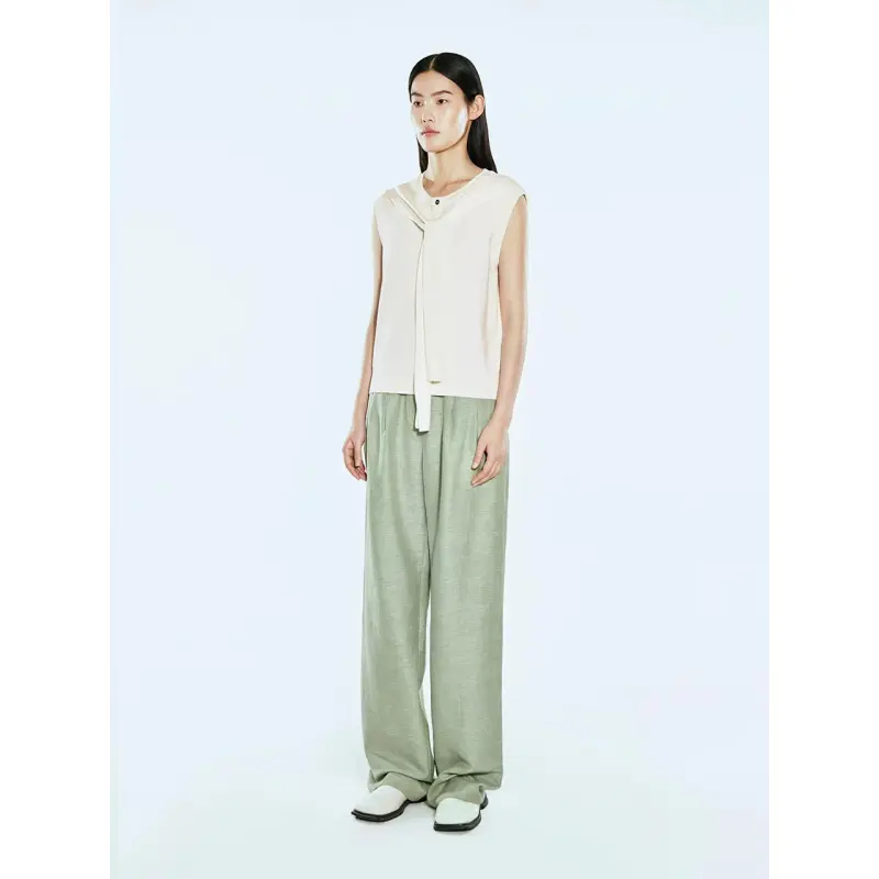 COVERINS Casual Pants Women's Moss Green-4