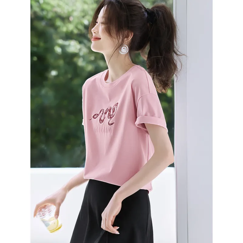 Mo Han Yi Mei Regular T Shirt Women's-3