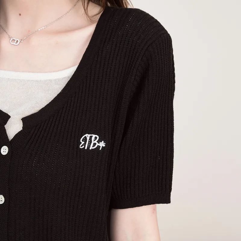 FAWENXIANGZI Knitwear Women's Black-5