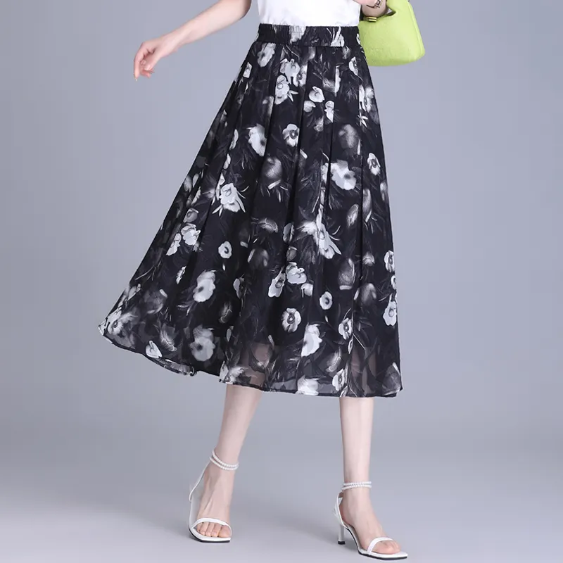 YIRANCHUN Casual Long Skirt Women's-1