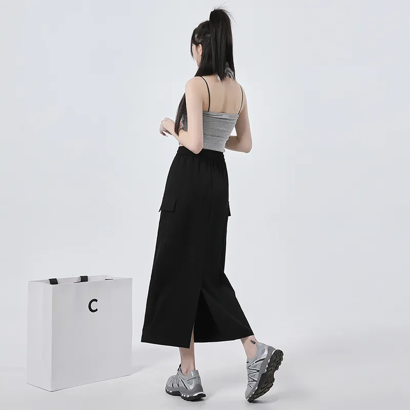 YINLEI Cargo Short Skirts Women's-3