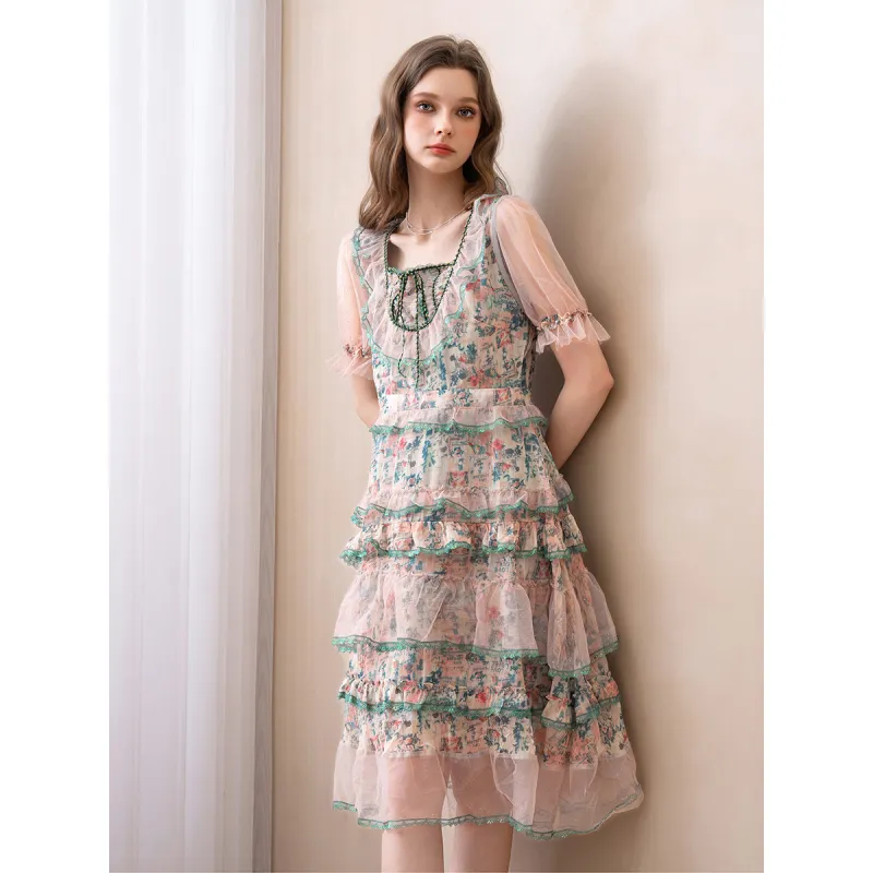 BANANA BABY Short Sleeved Dress Women's-0