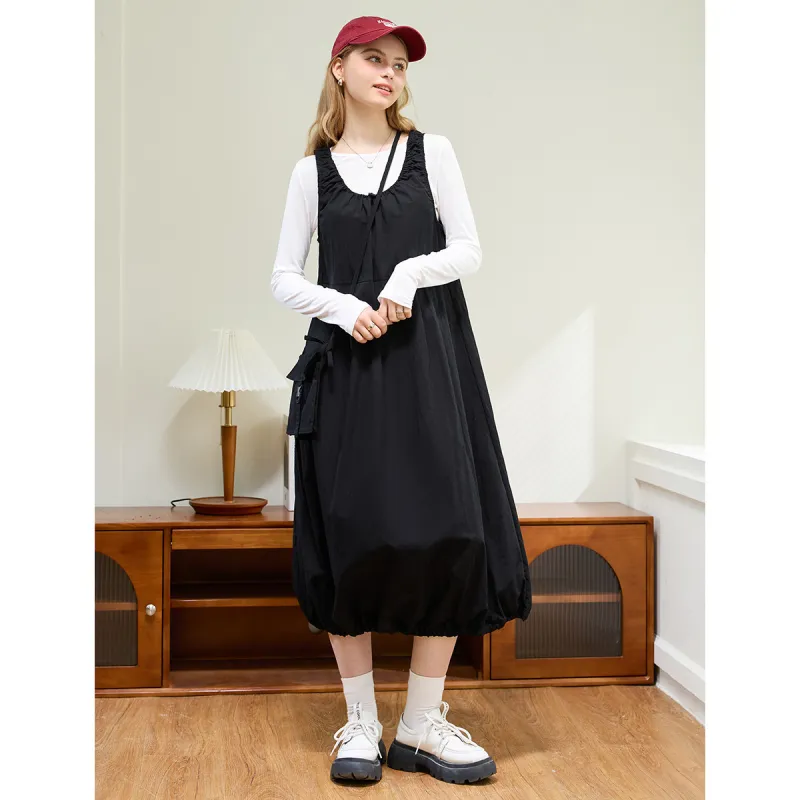 FAWENXIANGZI Two Piece Skirt Sets Women's Black-2