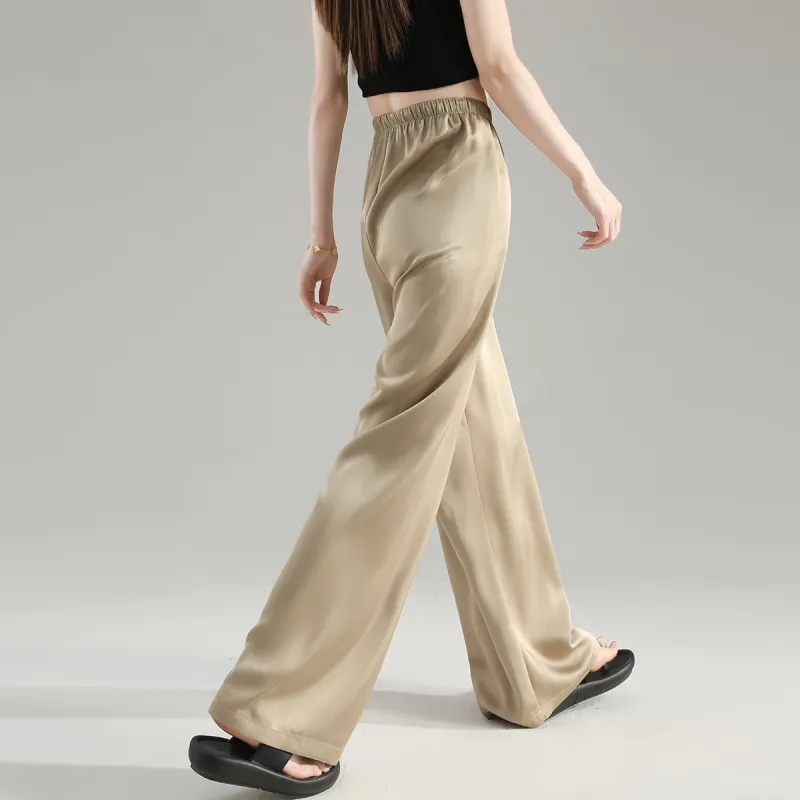 Tonlion Casual Pants Women's Khaki-8