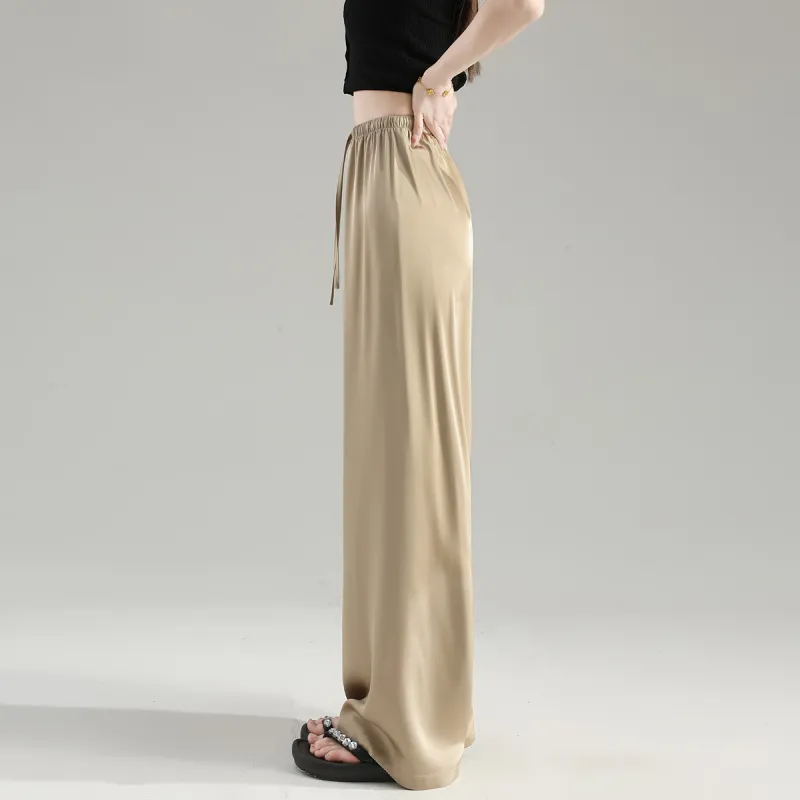 Tonlion Casual Pants Women's Khaki-2