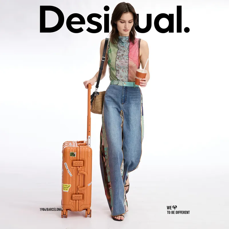 Desigual Jeans Women's Blue-7
