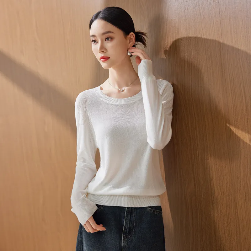 Hang Yi Court Knitwear Women's White-2