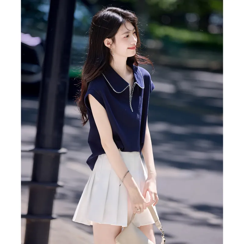 Still Quiet Leg of Mutton Sleeve T Shirt Women's-2