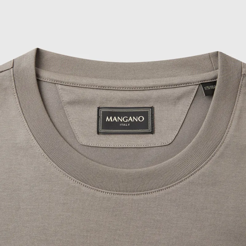 MANGANO T Shirts Men Gray Green-3
