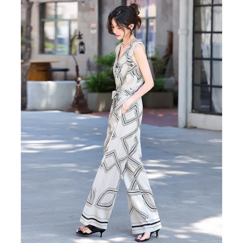 ZHUSHIFANGYUAN Jumpsuit Women's-5