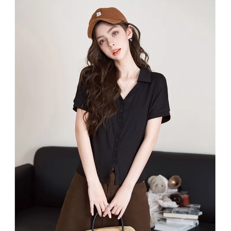 FAWENXIANGZI Regular T Shirt Women's-2