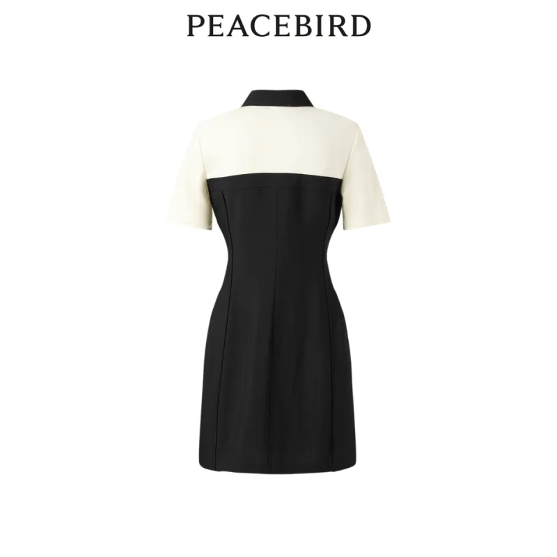 PEACEBIRD Short Sleeved Dress Women's-1