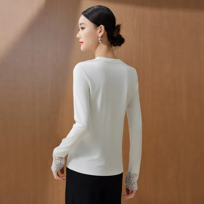 Hang Yi Court Knitwear Women's White-5