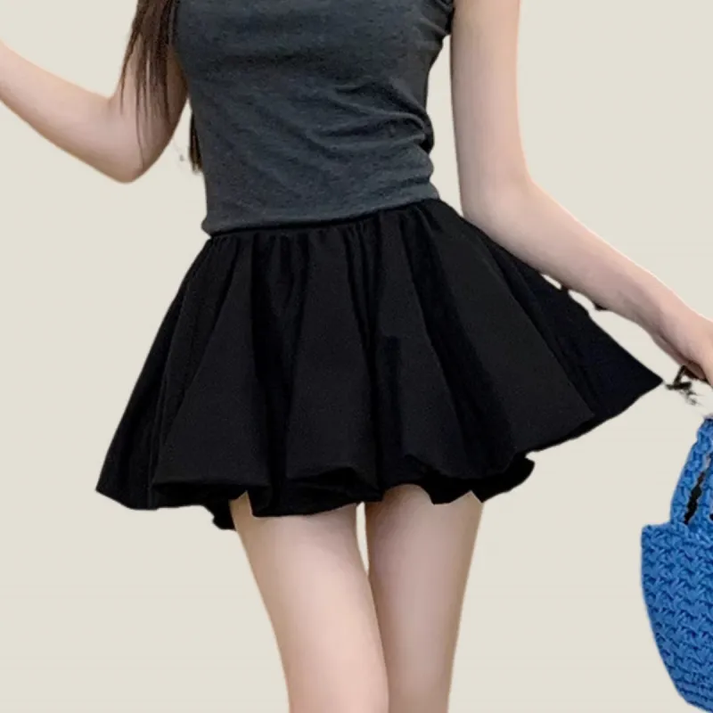 Ya Sheep People Casual Short Skirts Women's-3