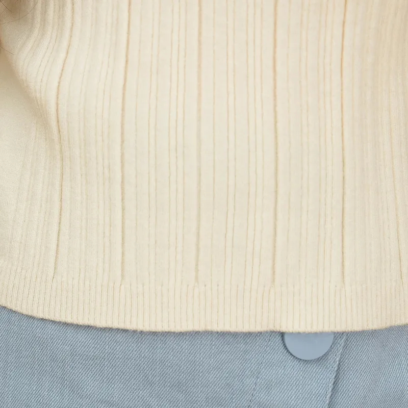 FAWENXIANGZI Puff Sleeve T Shirt Women's-2