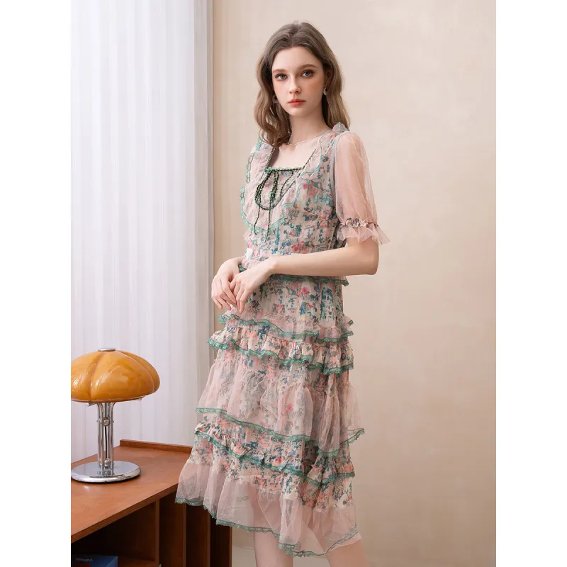 BANANA BABY Short Sleeved Dress Women's-1
