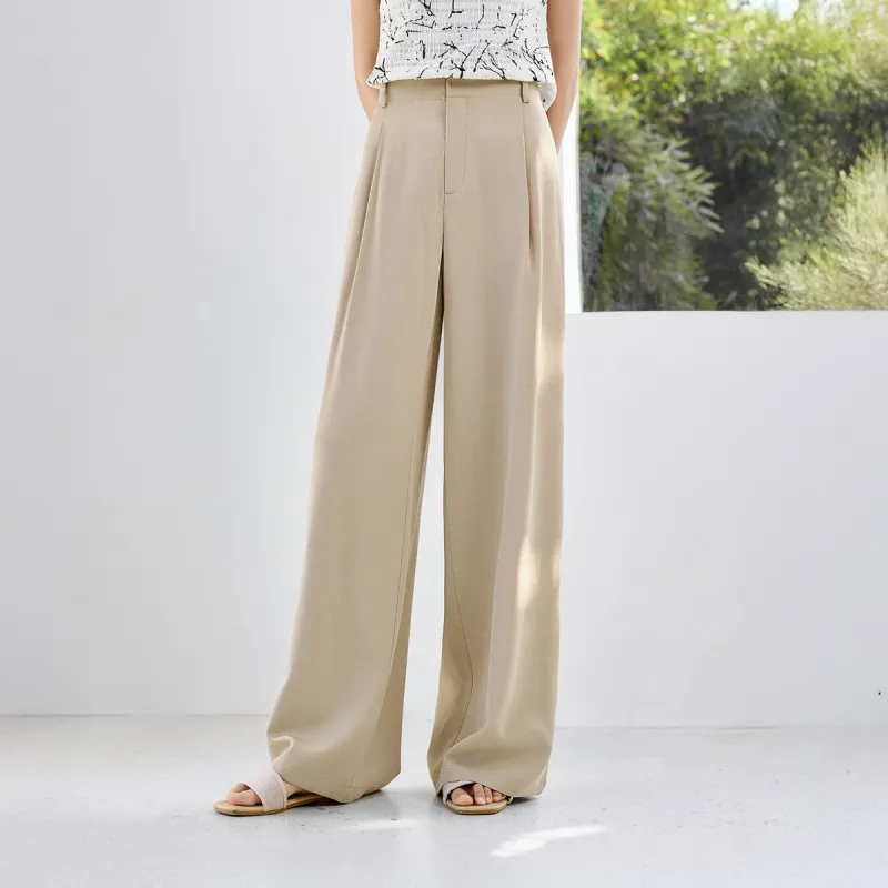 IHIMI Casual Pants Women's Mocha-2