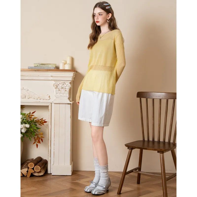 BANANA BABY Knitwear Women's Light Yellow-1