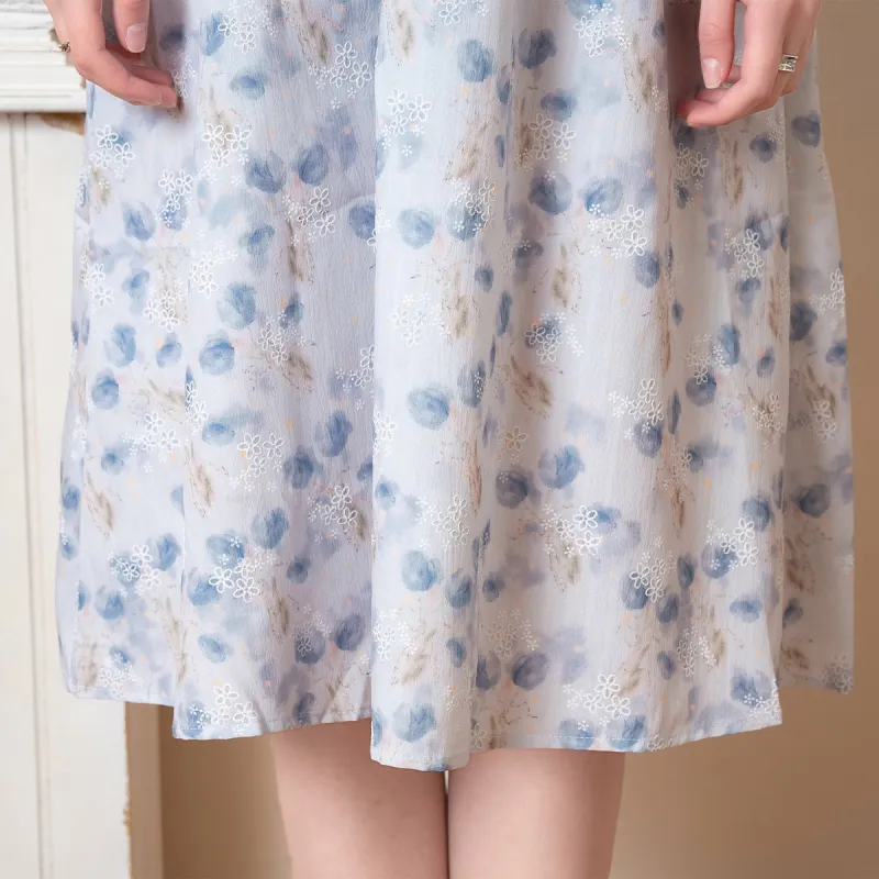 BANANA BABY Two Piece Skirt Sets Women's Blue-4
