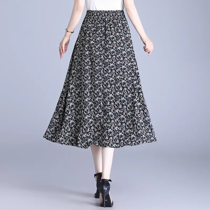 YIRANCHUN Casual Long Skirt Women's-4