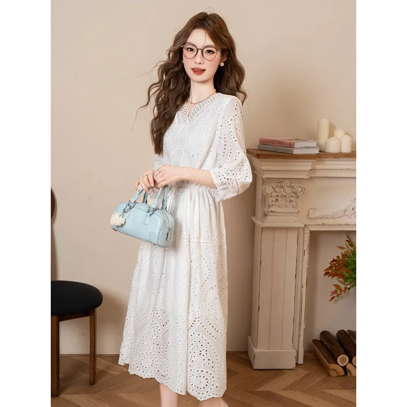 BANANA BABY Long Sleeved Dress Women's-2