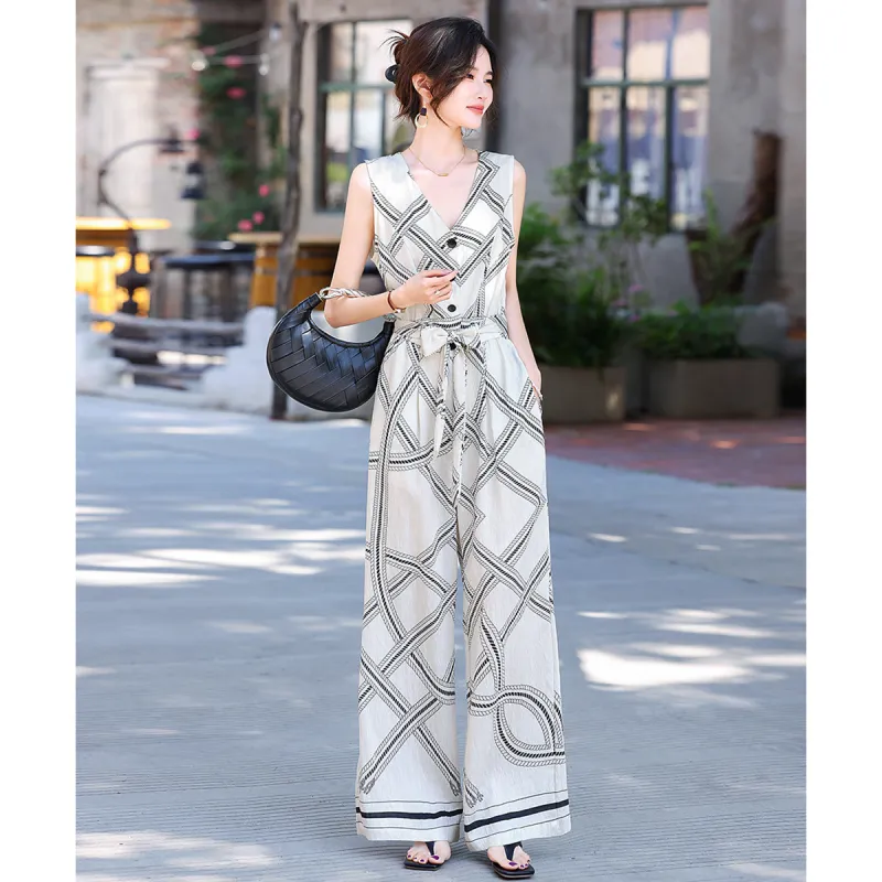 ZHUSHIFANGYUAN Jumpsuit Women's-2