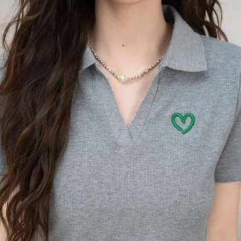 FAWENXIANGZI Polo Shirt Women's