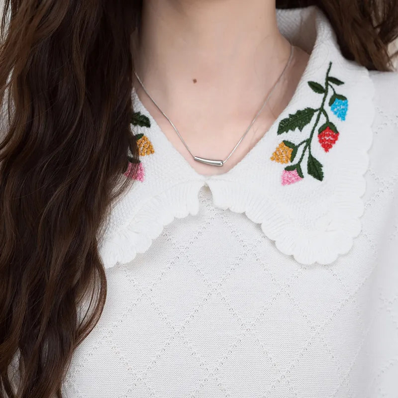 FAWENXIANGZI Knitwear Women's White-0