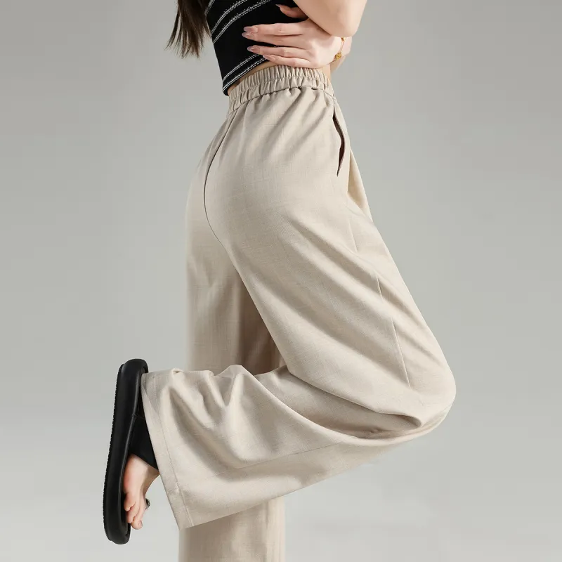Tonlion Casual Pants Women's Linen-8