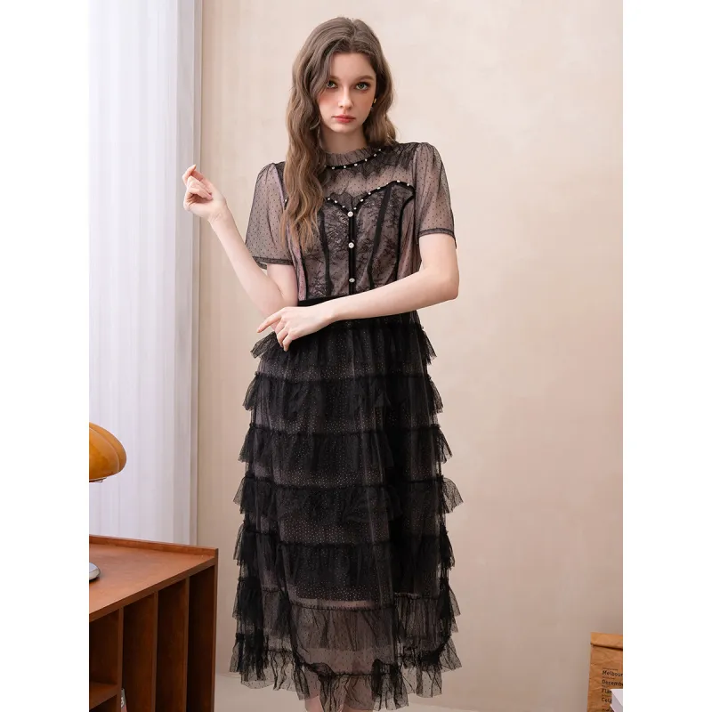 BANANA BABY Short Sleeved Dress Women's-3