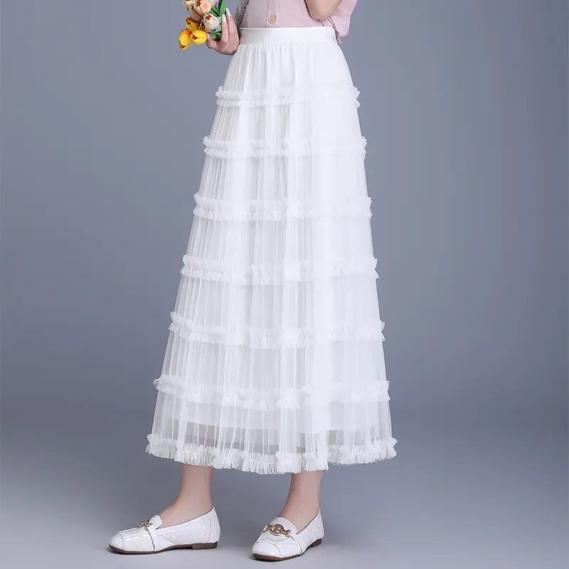 PIERRE CARDIN Casual Long Skirt Women's-4