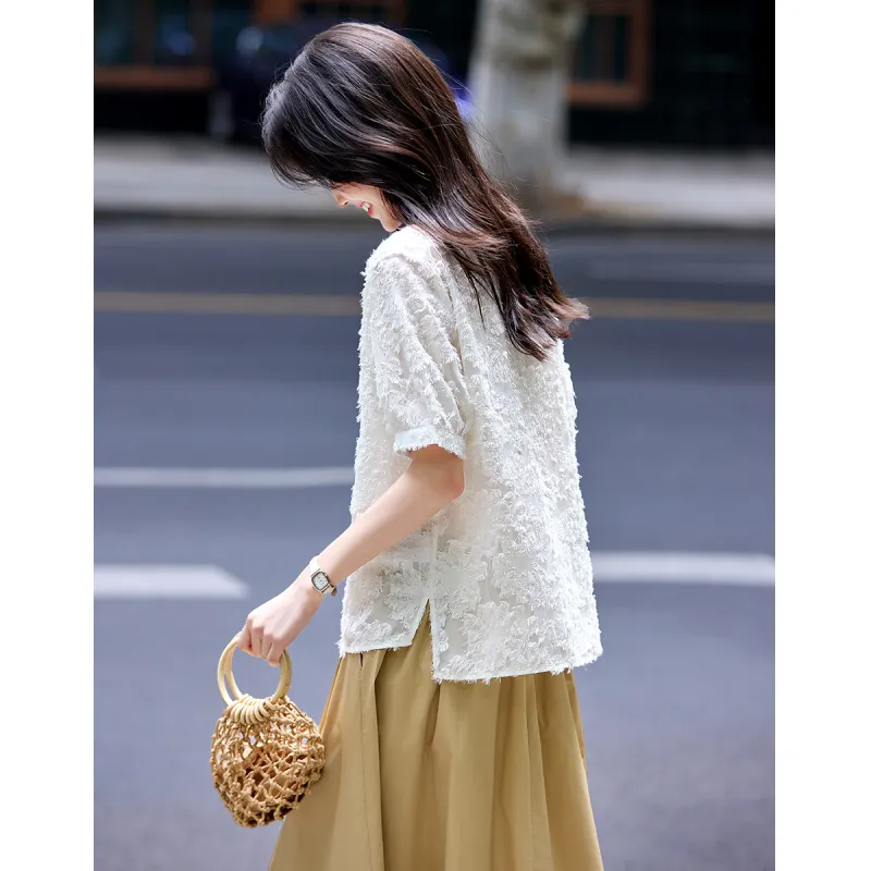 Still Quiet Chiffon Shirt Women's-2