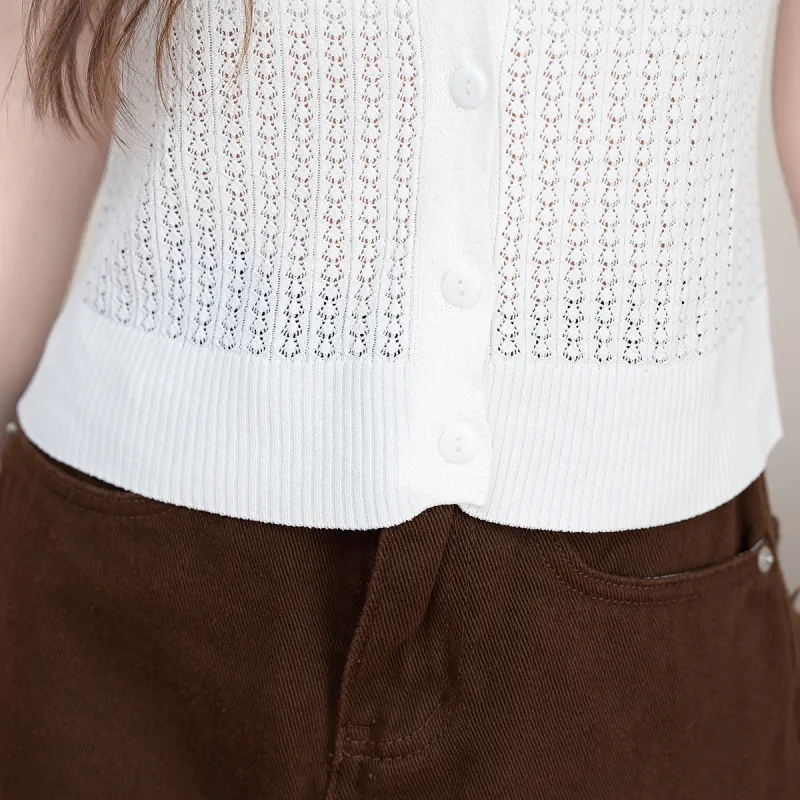 FAWENXIANGZI Knitwear Women's White-2