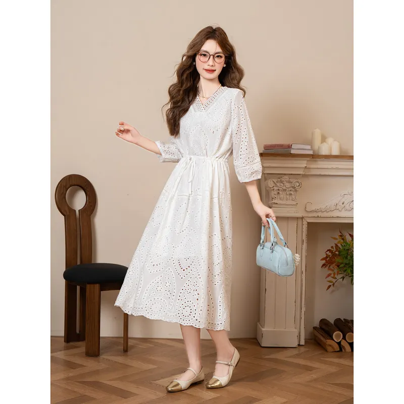 BANANA BABY Long Sleeved Dress Women's-1