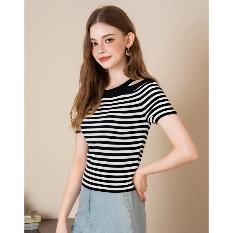 BANANA BABY T Shirts Women's Stripes-3