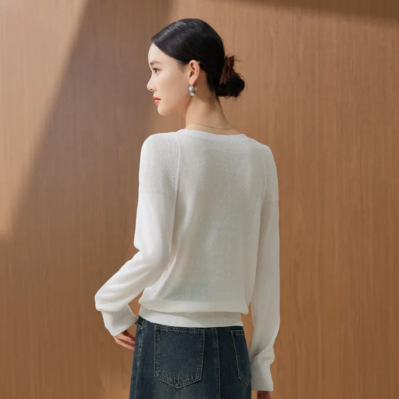 Hang Yi Court Knitwear Women's White-7