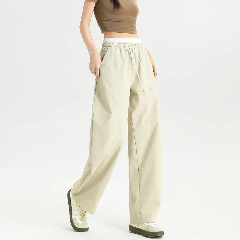 FAWENXIANGZI Casual Pants Women's-5