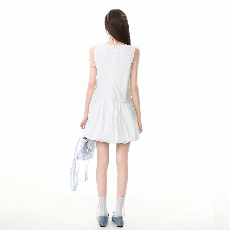YINLEI Sleeveless Dress Women's-4