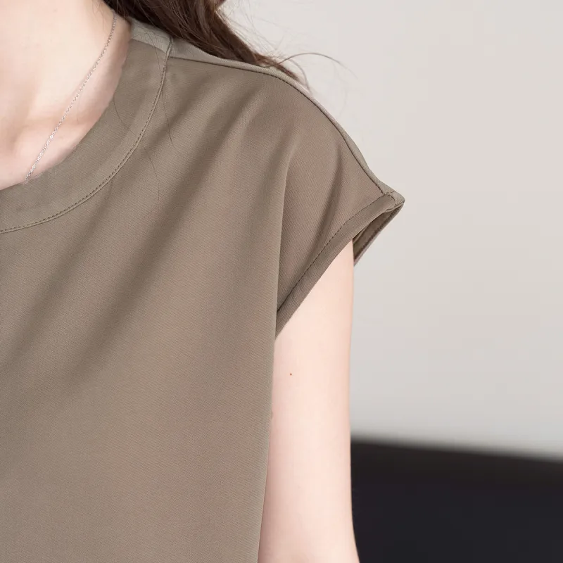 FAWENXIANGZI Regular T Shirt Women's-3