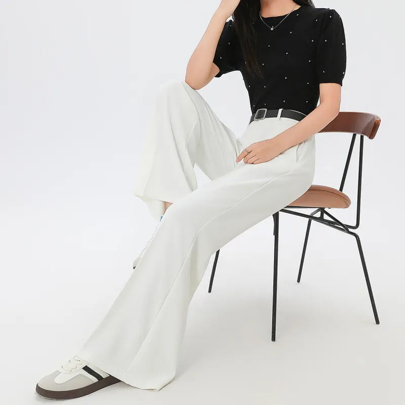 FAWENXIANGZI Suit Trouser Women's-4