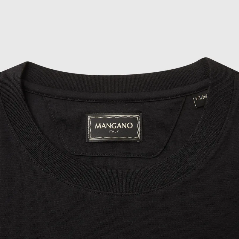 MANGANO T Shirts Men Black-3