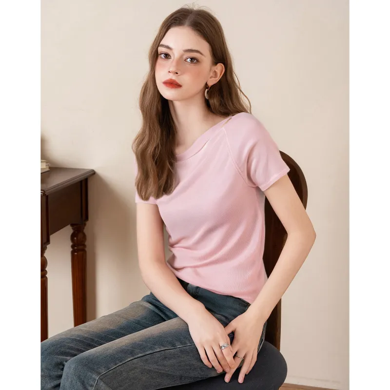 BANANA BABY T Shirts Women's Pink-3