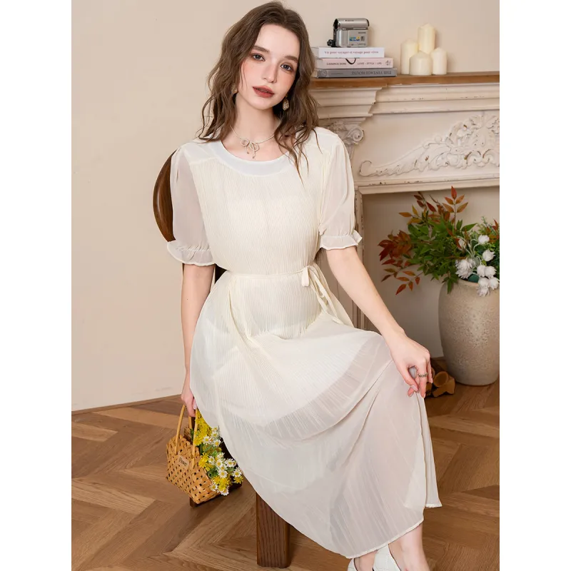 BANANA BABY Short Sleeved Dress Women's-2