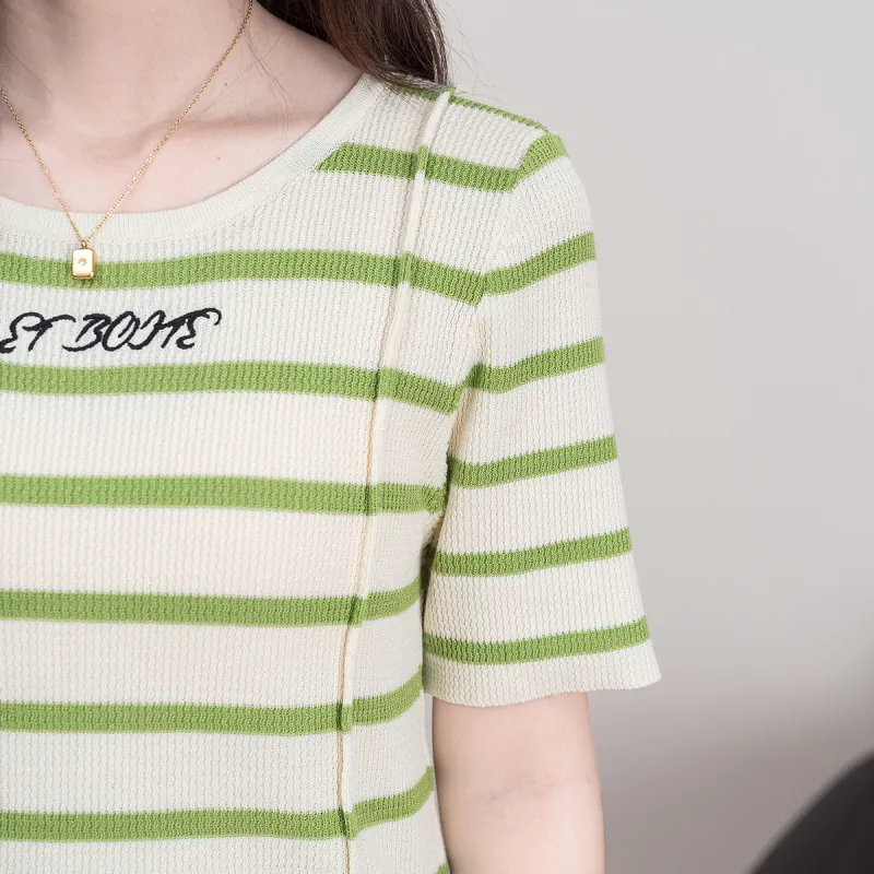 FAWENXIANGZI Regular T Shirt Women's-1
