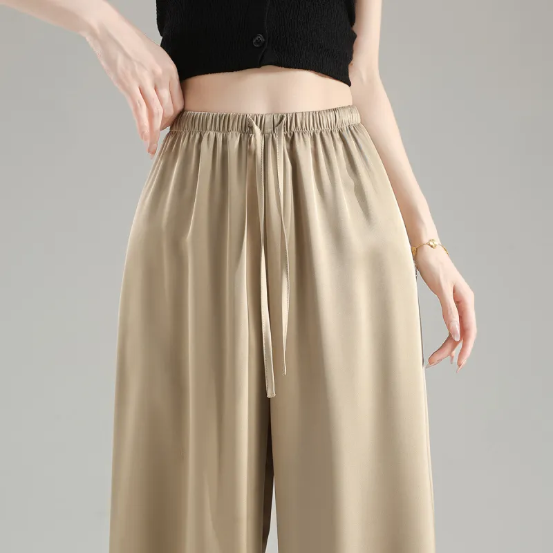 Tonlion Casual Pants Women's Khaki-3
