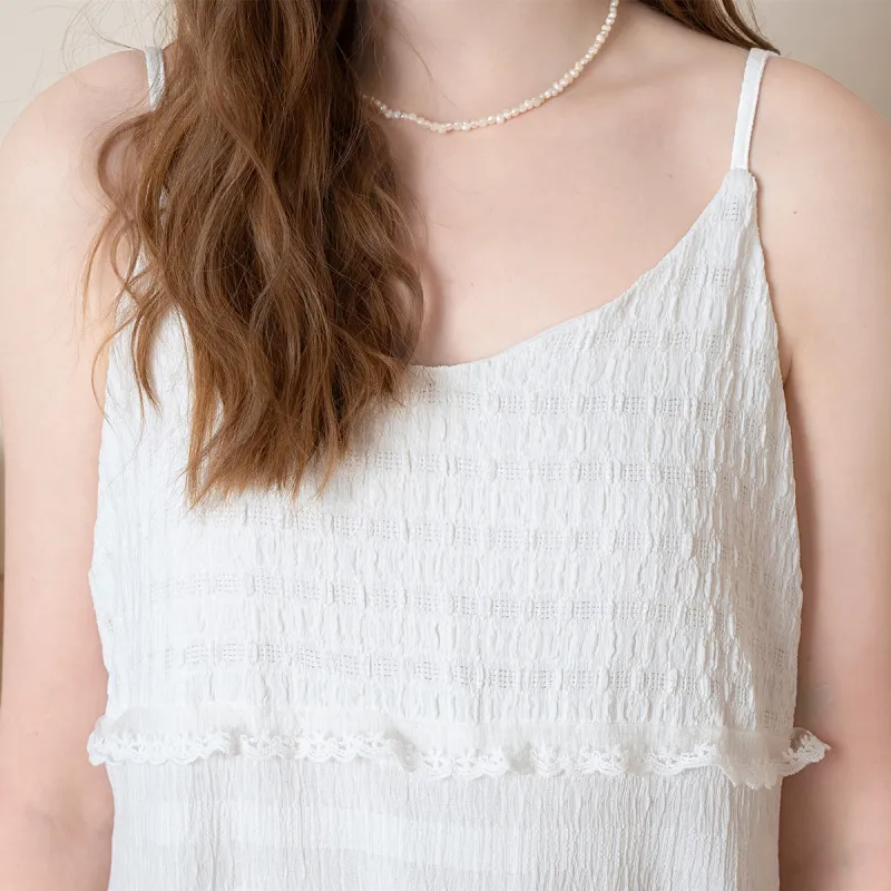 BANANA BABY Slip Dresses Women's White-1