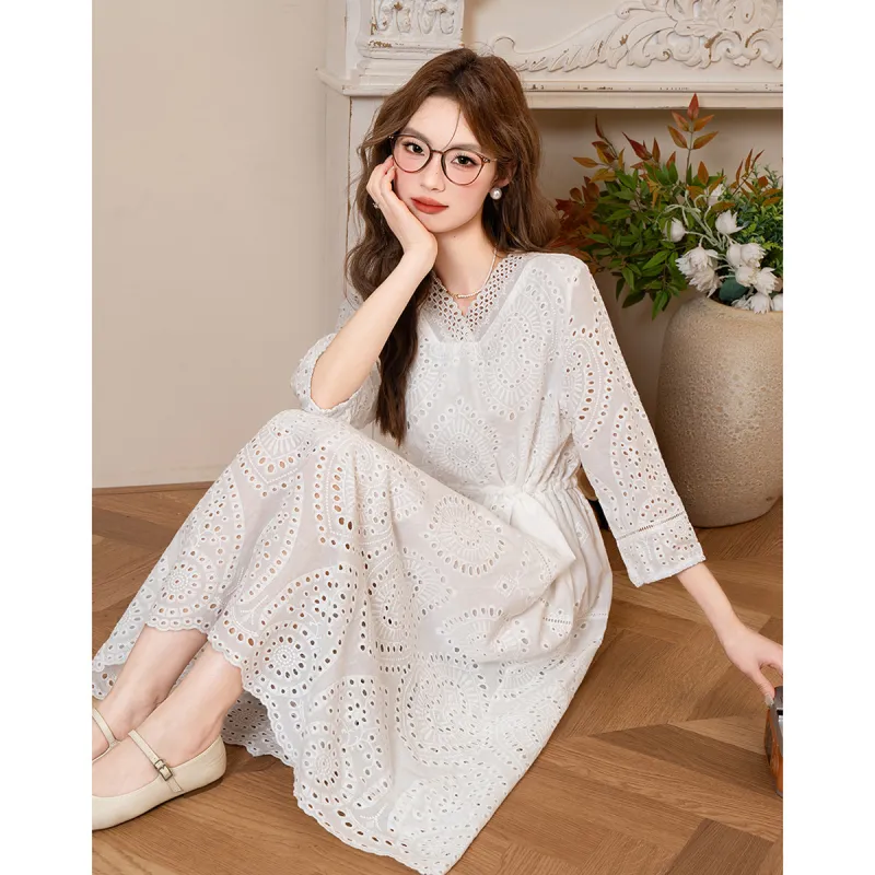 BANANA BABY Long Sleeved Dress Women's-4