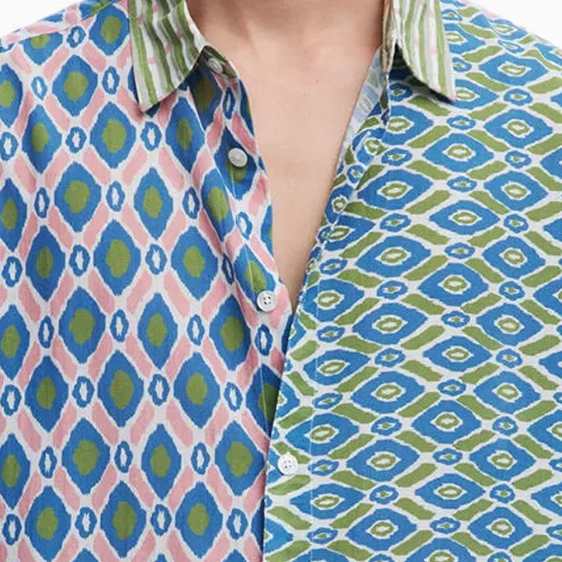 Desigual Shirts Men Copper Green-2